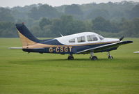 G-CSGT @ EGKR - Piper PA-28-161 Cherokee Warrior II at Redhill. - by moxy