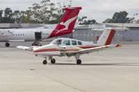 VH-WEU @ YSWG - Clamback & Hennessy Flying Training School (VH-WEU) Beechcraft Duchess taxiing at Wagga Wagga Airport - by YSWG-photography
