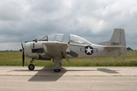 N9868A @ KFEP - North American T-28D - by Mark Pasqualino