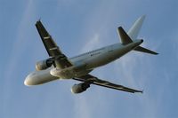 EC-LRG @ LFRB - Airbus A320-214, Take off rwy 25L, Brest-Bretagne airport (LFRB-BES) - by Yves-Q