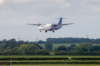 G-IACZ @ EGNJ - Landing Runway 20 Humberside Airport - by Gareth Alan Watcham