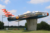 FU-154 - At roundabout near Florennes Air Base. - by Raymond De Clercq