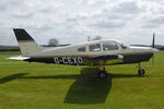 G-CEXO @ X5FB - PA-28-161 Warrior III at Fishburn Airfield, UK. - by Malcolm Clarke