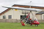 G-CFEV @ X5FB - P&M Pegasus Quik at Fishburn Airfield, UK. - by Malcolm Clarke