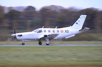 77 @ LFRB - Socata TBM-700A, Take off run rwy 25L, Brest-Bretagne airport (LFRB-BES) - by Yves-Q