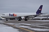 N729FD @ KBOI - Taxiing from Fed Ex ramp. - by Gerald Howard