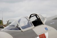 F-AZNN @ LFFQ - Yakovlev YAK-11, Cockpit close up view, La Ferté-Alais airfield (LFFQ) Airshow 2015 - by Yves-Q