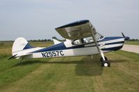 N2557C @ 3CK - Cessna 170B