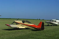 N99RV @ KOXV - Visitor at the Ercoupe owners convention - by Floyd Taber
