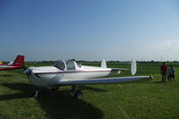N93613 @ KOXV - At the National Ercoupe Owners Convention Knoxville Iowa - by Floyd Taber