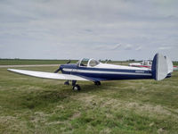 N99052 @ KOXV - At the National Ercoupe Owners Convention Knoxville Iowa - by Floyd Taber