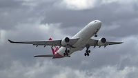 VH-EBB @ YPPH - Airbus A330. Qantas VH-EBB, departed runway 21 YPPH 08/09/18. - by kurtfinger