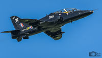 XX346 @ EGXE - 100 squadron Hawk T1 approaching RAF Leeming - by ianlane1960