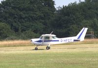 G-HFCT @ EGSG - Taxiing at its home base at Stapleford Tawney, Essex - by Chris Holtby
