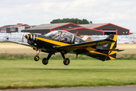 G-DOGG @ EGBR - Scottish Aviation Bulldog T1 XX638 (G-DOGG), Breighton 30/6/19 - by Grahame Wills