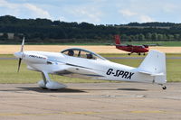 G-SPRX @ EGSU - Departing from Duxford. - by Graham Reeve