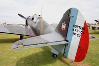G-CCVH @ LFFQ - Curtiss H-75A-1, Static display, La Ferté-Alais airfield (LFFQ) Airshow 2015 - by Yves-Q