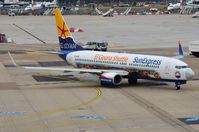 D-ASXP @ EDDL - SunExpress B738 taxying for departure - by FerryPNL