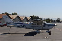N10965 @ SZP - 2007 Cessna 182T SKYLANE, Lycoming IO-540-AB1A5 230 Hp, on Transient ramp - by Doug Robertson