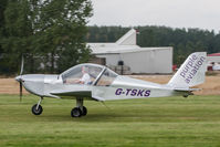 G-TSKS @ EGBR - EV97 TeamEurostar UK G-TSKS Purple Aviation, Breighton 20/9/15 - by Grahame Wills