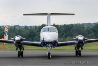 N32SV @ KORE - Taxiing in at Orange, MA - by Dave G