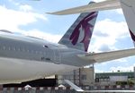 A7-ANH @ LFPB - Airbus A350-1041 of Qatar Airways at the Aerosalon 2019, Paris