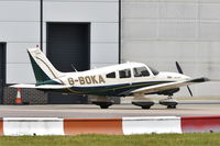 G-BOKA @ EGSH - Parked at Norwich. - by Graham Reeve