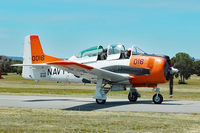 VH-KAN @ YSEN - North American T-28B VH-KAN serial 140016 Serpentine airfield 05/11/17. - by kurtfinger