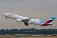 OO-SFK @ EDDL - Departure of Eurowings A333 to NYC - by FerryPNL