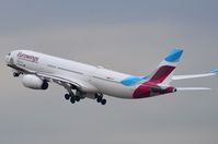OO-SFK @ EDDL - Take-off of Eurowings A333 - by FerryPNL