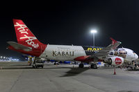 VT-APJ @ VOBL - Even at 3:00 a.m. there’s activity at BIAL after the arrival of I5-308 from Mumbai. - by Arjun Sarup
