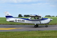 G-ECAK @ EGSH - Departing from Norwich. - by Graham Reeve