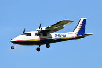 G-RVNM @ EGSH - Landing at Norwich. - by Graham Reeve