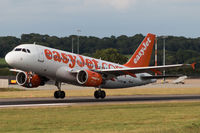 G-EZAS @ EGGD - Departing RWY 27 - by Dominic Hall