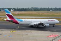 D-AXGD @ EDDL - Eurowings A332 taxying for departure - by FerryPNL
