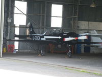 G-ZBEN @ INV - Parked in hanger at Inverness Airport today - by Andie MacRae