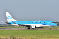 PH-EXO @ EGSH - Just landed at Norwich with KLM 100 on the side.. - by Graham Reeve