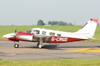 G-CRGD @ EGSH - Arriving at Norwich. - by keithnewsome