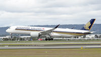 9V-SHC @ YPPH - Airbus A350-900. SIA 9V-SHC runway 03 YPPH 19/07/19 - by kurtfinger