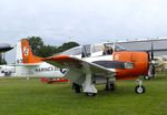 F-AYVF @ LFFQ - North American T-28B Trojan at the meeting aerien 2019, La-Ferte-Alais