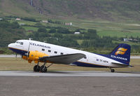 TF-NPK @ BIAR - Icelandair DC-3 - by Andreas Ranner