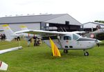 F-HCRF @ LFFQ - Cessna (Reims) F337G Super Skymaster, displayed as O-2 of the SVAF, at the meeting aerien 2019, La-Ferte-Alais