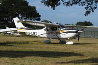 G-ILBT @ EGJJ - G-ILBT Cessna 182T - by Robbo s