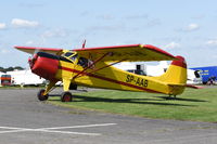 SP-AAB @ X3TB - Departing from Tibenham. - by Graham Reeve