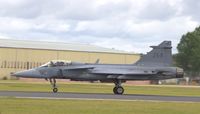 39268 @ EGVA - Taking off with a wave to the crowd from the pilot at RIAT 2019 - by Chris Holtby