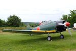 F-AZZM @ LFFQ - North American AT-6B Texan (converted to A6M Zero-look-alike) at the Meeting Aerien 2019, La-Ferte-Alais - by Ingo Warnecke