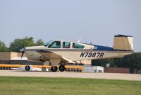 N7987R @ KOSH - Beech V35A - by Mark Pasqualino