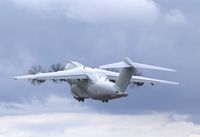 EC-400 @ EGVA - Airbus Atlas lumbering into the air at RIAT 2019 Fairford - by Chris Holtby
