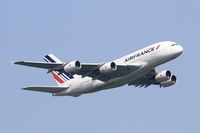 F-HPJJ @ LFPG - Airbus A380-861, Take off rwy 06R, Roissy Charles De Gaulle airport (LFPG-CDG) - by Yves-Q