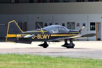 G-BLWY @ EGSH - Nice visitor from Coventry. - by keithnewsome